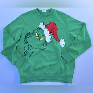 Dr. Seuss Green Grinch Sweatshirt